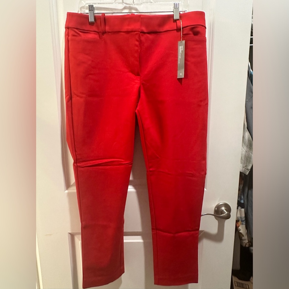 Red Ann Taylor Pants